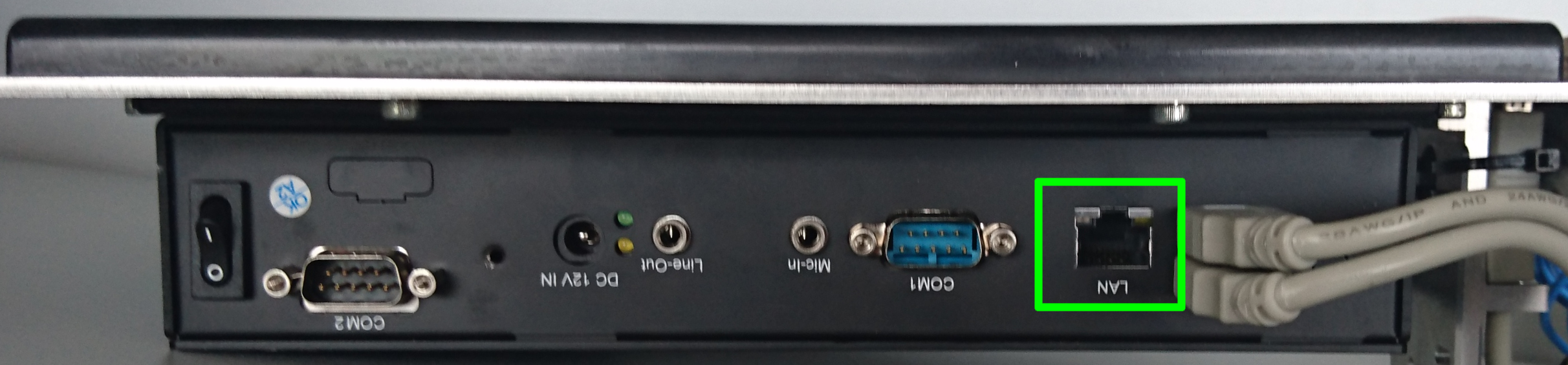 ipc Gen1 HW ethernet connector