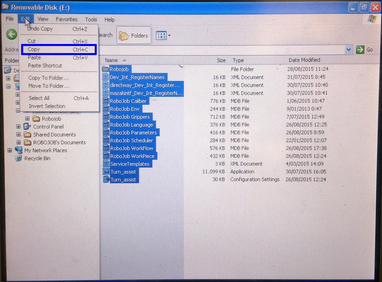ipc wXPTA desktop explorer usbDrive action copyFiles