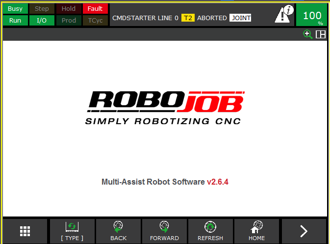 robot screen