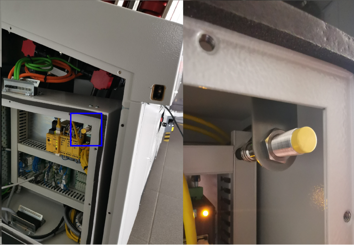 stacker locationSensor