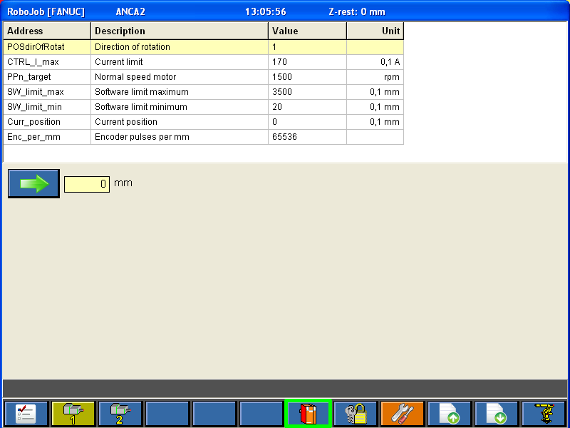 turnAssist main settings button deviceInterface